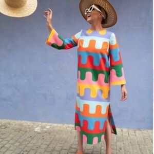 UCKERNUCK Tuckernuck  DEL MAR DISCO HUTTON DRESS New With Tags